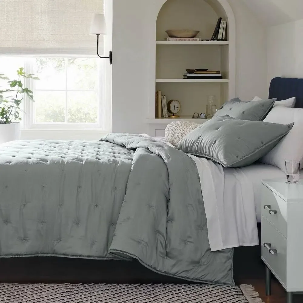 Threshold™ TENCEL™ Full/Queen Comforter & Sham Set Teal 3Pc Cooling 320TC